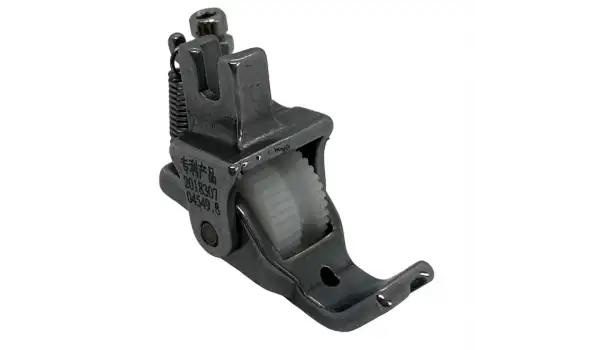 Düz Makine Fitil Tırnaklı Beyaz Teker Ayak / HS-GL09 1/8