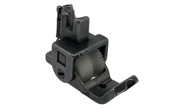 Düz Makine Fitil Tırnaklı Beyaz Teker Ayak / HS-GL09 3/16