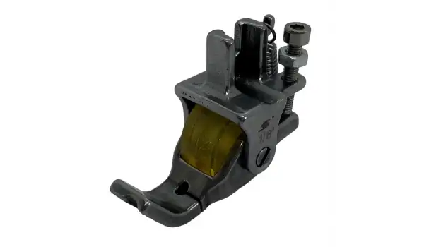 Düz Makine Fitil Tırnaklı Sarı Teker Ayak / HS-GL09 1/8