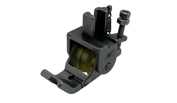 Düz Makine Fitil Tırnaklı Sarı Teker Ayak / HS-GL09 3/16