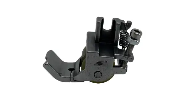 Düz Makine Fitil Tırnaklı Sarı Teker Ayak / HS-GL09 3/16