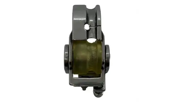 Düz Makine Fitil Tırnaklı Sarı Teker Ayak / HS-GL09 3/16
