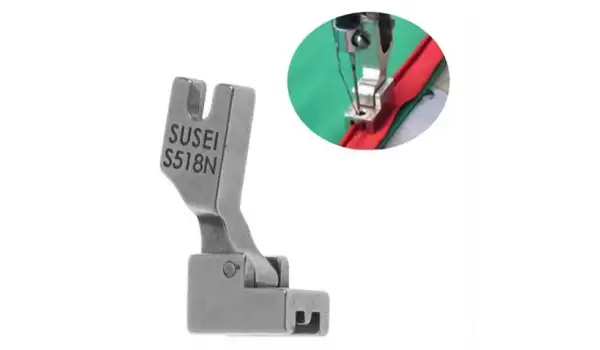 Düz Makine Gizli Fermuar Dar Ayak / S518N