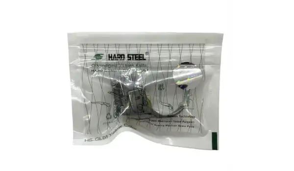 Düz Makine İki Ucu Eşit Sarı Teker Ayak / HS-GL01