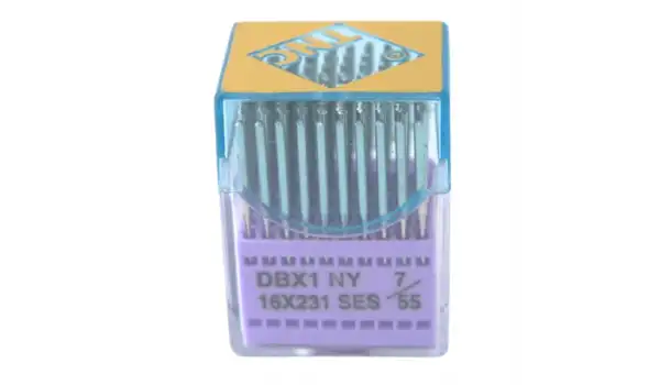 Düz Makine İnce Dip Dikiş İğnesi / DBX1 SES 7/55 100ADET