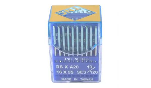 Düz Makine İnce Dip Dikiş İğnesi / DBXA20 (DBX1) SES 19/120 100ADET