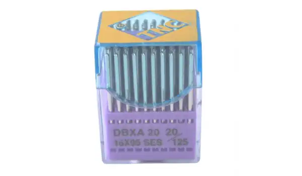 Düz Makine İnce Dip Dikiş İğnesi / DBXA20 (DBX1) SES 20/125 100ADET