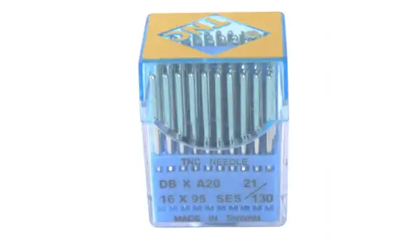 Düz Makine İnce Dip Dikiş İğnesi / DBXA20 (DBX1) SES 21/130 100ADET