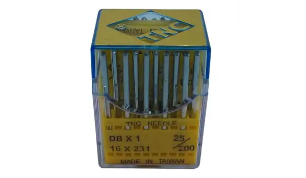 Düz Makine İnce Dip Dikiş İğnesi / DBXA20 (DBX1) SES 25/200 50ADET