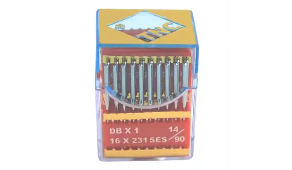Düz Makine İnce Dip Yanmaz Dikiş İğnesi / DBX1 SES PVD 14/90 100ADET