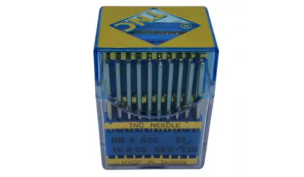 Düz Makine İnce Dip Yanmaz Dikiş İğnesi / DBXA20 (DBX1) SES PVD 21/130 100ADET