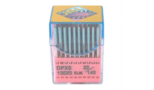 Düz Makine Kalın Dip Dikiş İğnesi / DPX5 SUK 22/140 100ADET