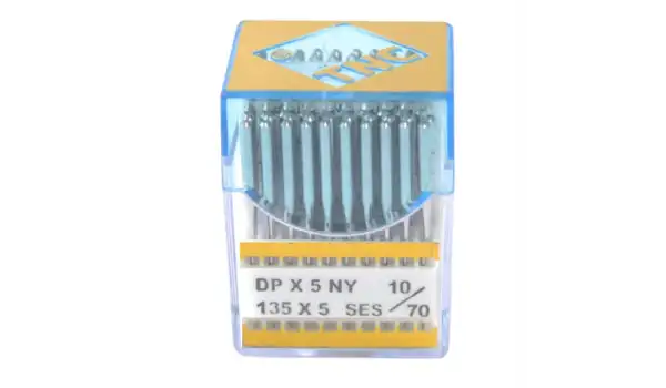 Düz Makine Kalın Dip Yanmaz Dikiş İğnesi / DPX5 SES PVD 10/70 100ADET