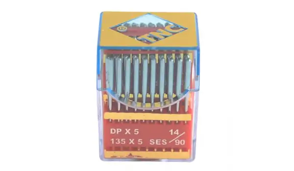 Düz Makine Kalın Dip Yanmaz Dikiş İğnesi / DPX5 SES PVD 14/90 100ADET