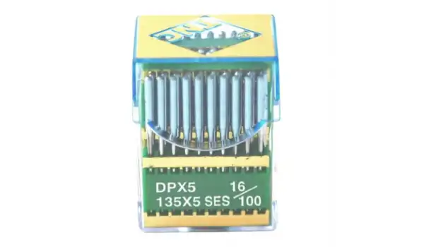 Düz Makine Kalın Dip Yanmaz Dikiş İğnesi / DPX5 SES PVD 16/100 100ADET