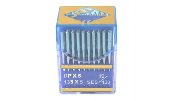 Düz Makine Kalın Dip Yanmaz Dikiş İğnesi / DPX5 SES PVD 19/120 100ADET