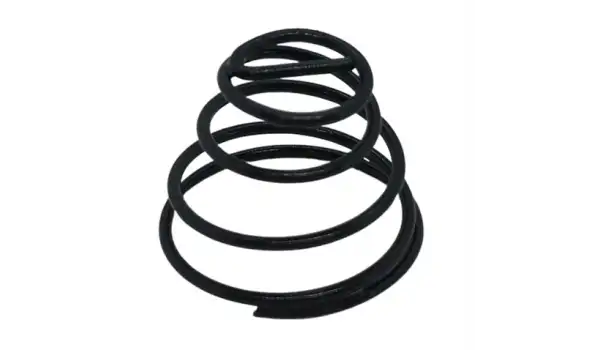 Düz Makine Konik Tırnaklı Tansiyon Yayı (Siyah)