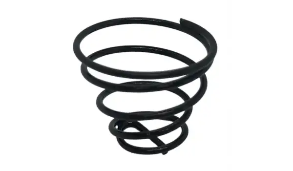 Düz Makine Konik Tırnaklı Tansiyon Yayı (Siyah)