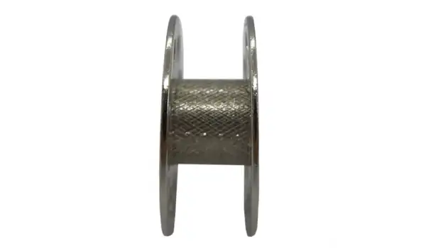 Düz Makine Metal Beyaz Tırnaklı-İçi Tırtıklı Masura / 270010QWS