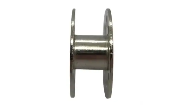 Düz Makine Metal Beyaz Tırnaksız Masura / 270010