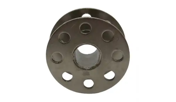 Düz Makine Metal Beyaz Tırnaksız Masura / 270010