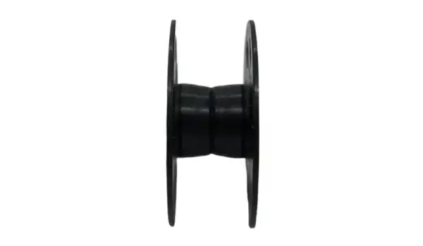 Düz Makine Metal Siyah Tırnaksız Masura / 270010(2HB)