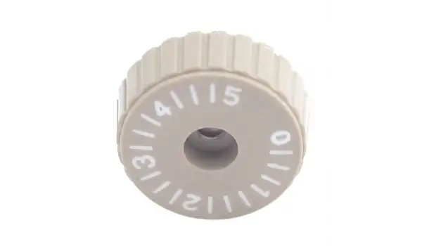 Düz Makine Plastik Numaratör / 229-40506