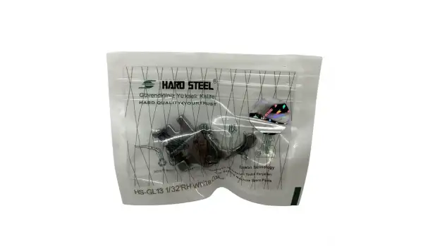 Düz Makine Sağ Çima Beyaz Teker Ayak / HS-GL13 1/32RH