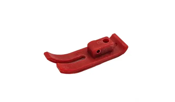 Düz Makine Sert Plastik Ayak Tabanı (Kırmızı) / MT-18B (Red)