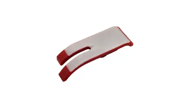 Düz Makine Sert Plastik Ayak Tabanı (Kırmızı) / MT-18B (Red)