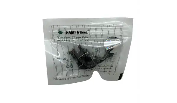Düz Makine Sp-18 Model Tırnaklı Çima Metal Teker Ayak / HS-GL04 1/16