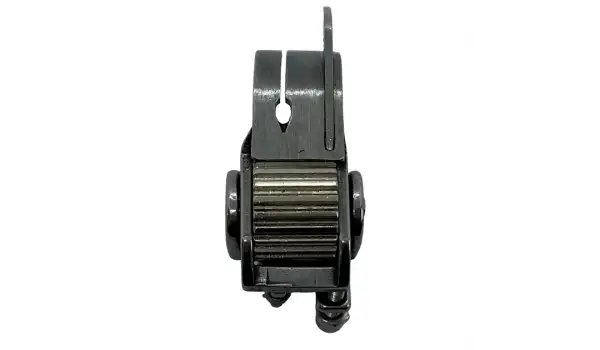 Düz Makine Sp-18 Model Tırnaklı Çima Metal Teker Ayak / HS-GL04 1/4
