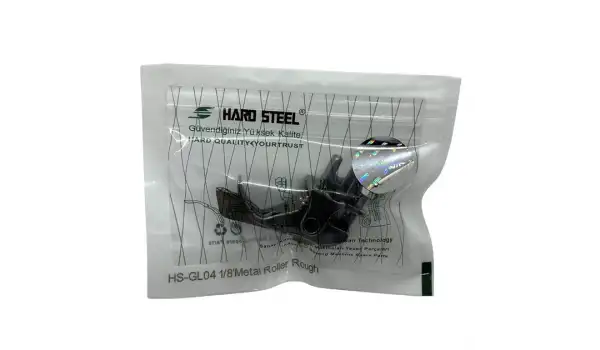 Düz Makine Sp-18 Model Tırnaklı Çima Metal Teker Ayak / HS-GL04 1/8