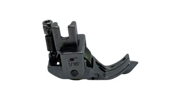 Düz Makine Sp-18 Model Tırnaklı Çima Sarı Teker Ayak / HS-GL04 1/16