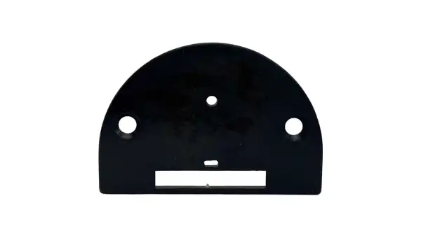 Düz Makine Standart Saya Plaka Siyah / 20262