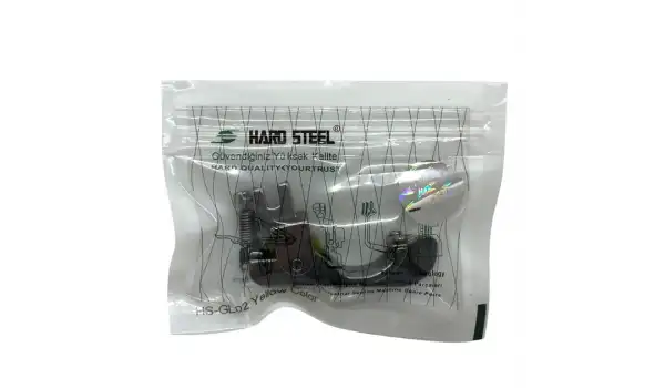 Düz Makine Takipli Sarı Teker Ayak / HS-GL02