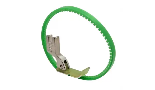 Düz Makine Teflon Plastik Çemberli Fermuar Ayak Sol / SR-DB-L (T36LN)