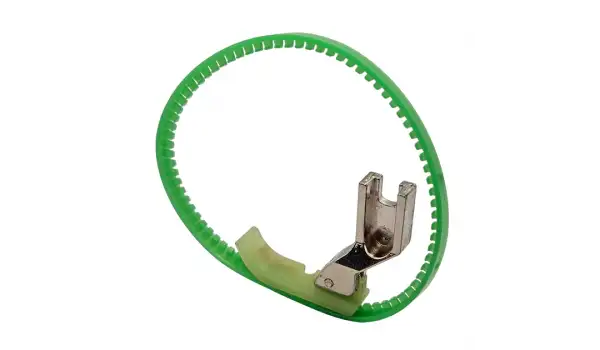 Düz Makine Teflon Plastik Çemberli Fermuar Ayak Sol / SR-DB-L (T36LN)