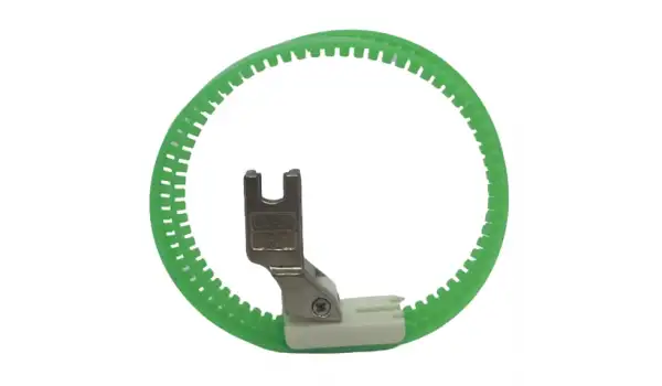 Düz Makine Yeşil Çemberli Plastik Ayak / TRF1