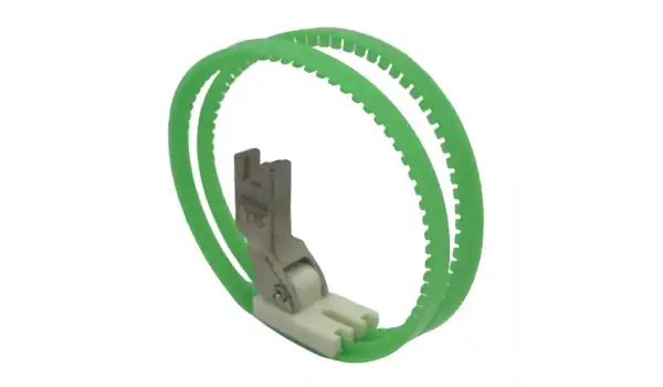 Düz Makine Yeşil Çemberli Plastik Ayak / TRF1