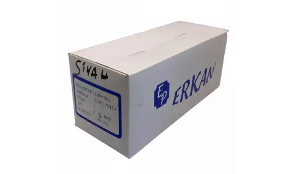 Elle Geçmeli Kılçık 6İnç Siyah 5.000Adet