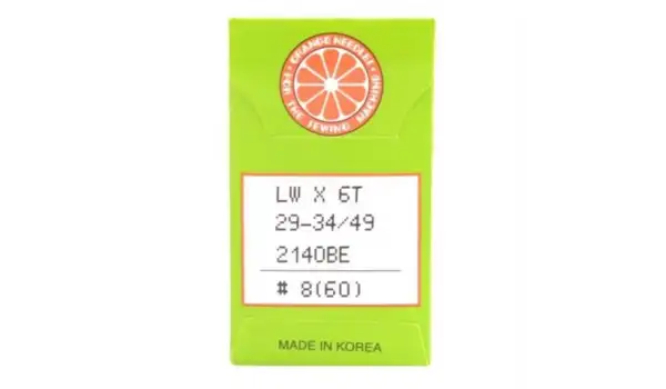 Etek Baskı İğnesi / LWX6T 8/60 10ADET