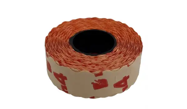 Etiketleme Makinesi 4 No Turuncu Etiket / 12X22 42ADET