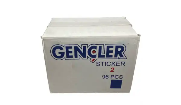 Etiketleme Makinesi Açık Mavi Etiket 96Adet