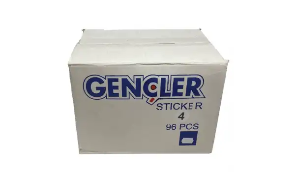 Etiketleme Makinesi Çok Yapışkanlı 4 No Etiket 96Adet