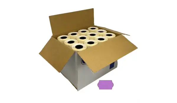 Etiketleme Makinesi Eflatun Etiket 96Adet