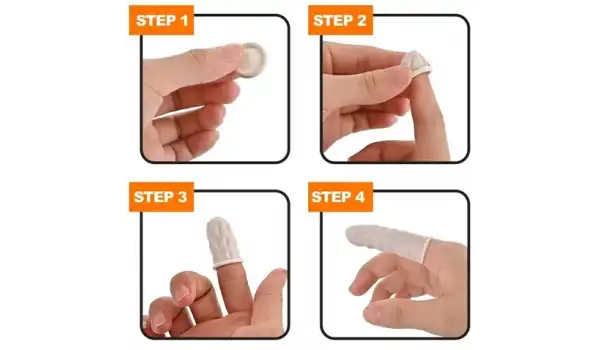 Etiketleme Makinesi Kauçuk Parmaklık 500Adet