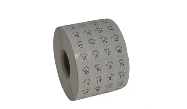 Etiketleme Makinesi Kontrol Etiket 18 No (5 Rulo 50.000 Adet)