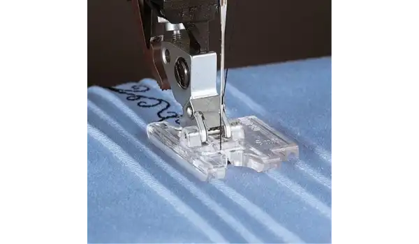 Ev Tipi Aile Dikiş Makinesi Çift Taraflı Plastik Nervür Ayak 9Mm / 036 944