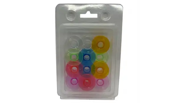 Ev Tipi Aile Dikiş Makinesi Plastik Geniş Masura Renkli / HM2518M 12ADET